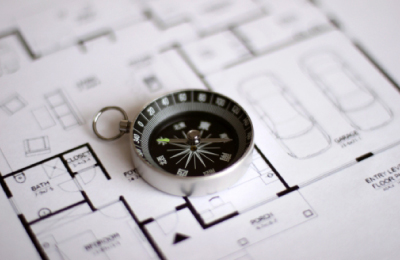 真北測量イメージ